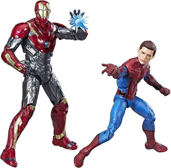 marvel 漫威 legends 蜘蛛侠:英雄归来 2 件装 - 玩具 - 亚马逊中国